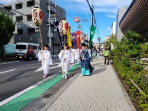 天沼八幡宮例大祭の写真