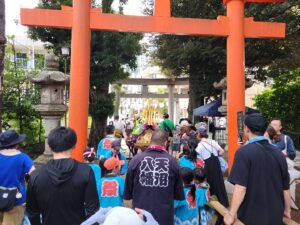 天沼八幡｜2024年例大祭のお祭りの様子