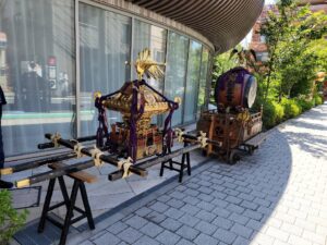 天沼新生会子ども祭り｜神輿の写真