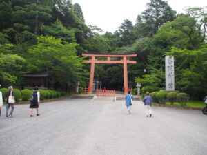 香取神社の鳥居の写真